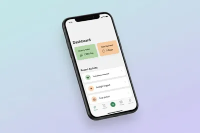 Mockup de app móvil responsive